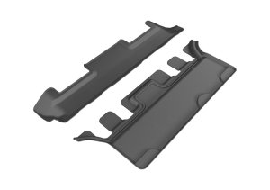 GMC Yukon Floor Mats - 3rd Row - 3D MAXpider - Kagu - Black - `15-`20